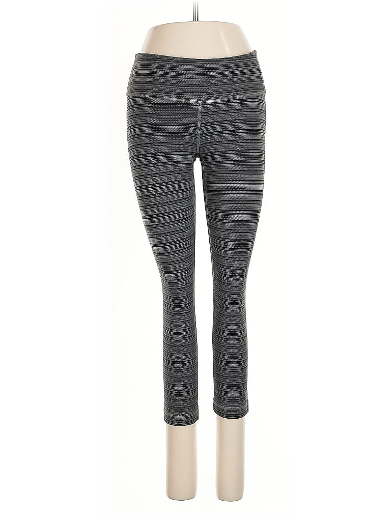 Pre-owned Lululemon Athletica Leggings In Gray