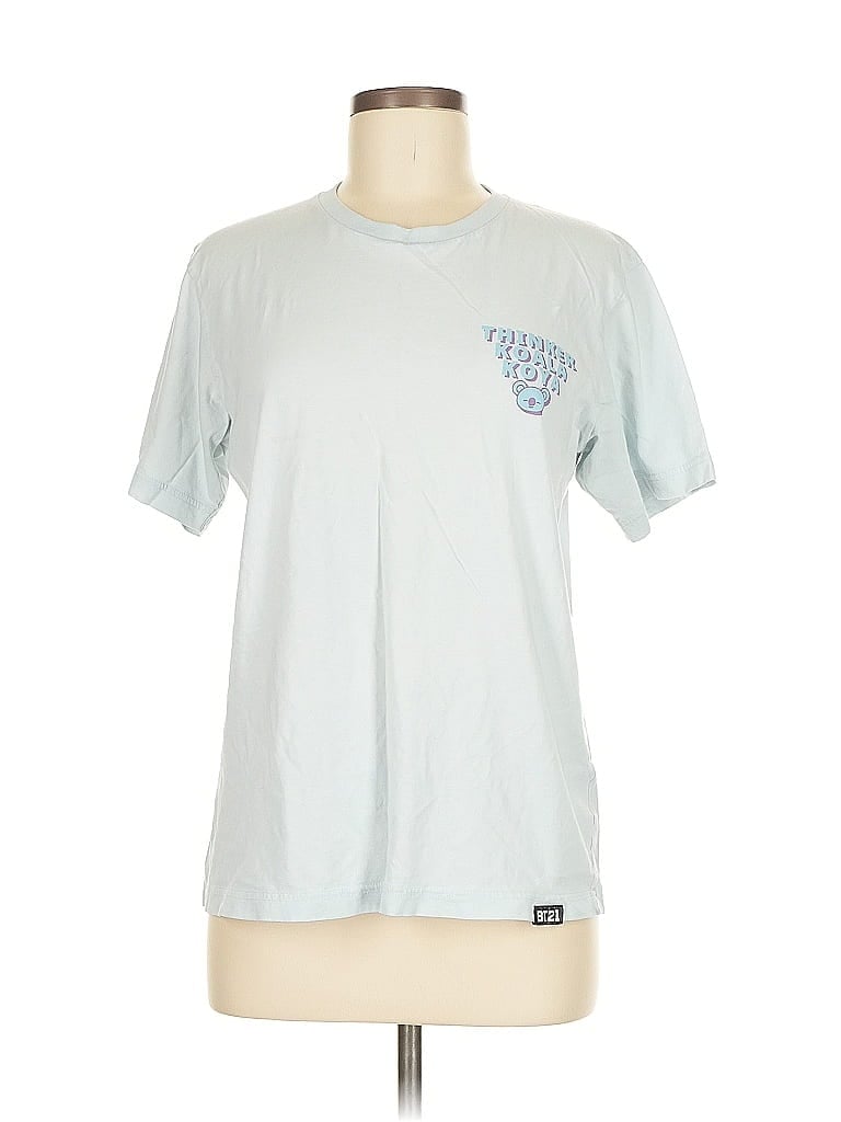 Pre-owned Ut For Uniqlo Short Sleeve T-shirt In Blue