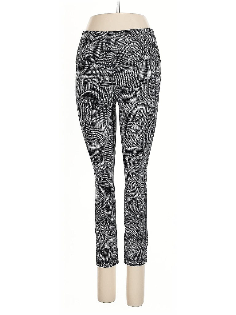 Pre-owned Lululemon Athletica Active Pants In Gray