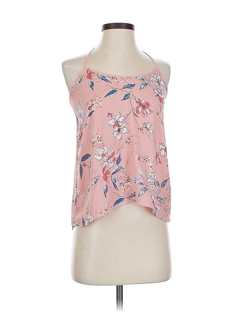 Pre-owned Abercrombie & Fitch Sleeveless Blouse In Pink
