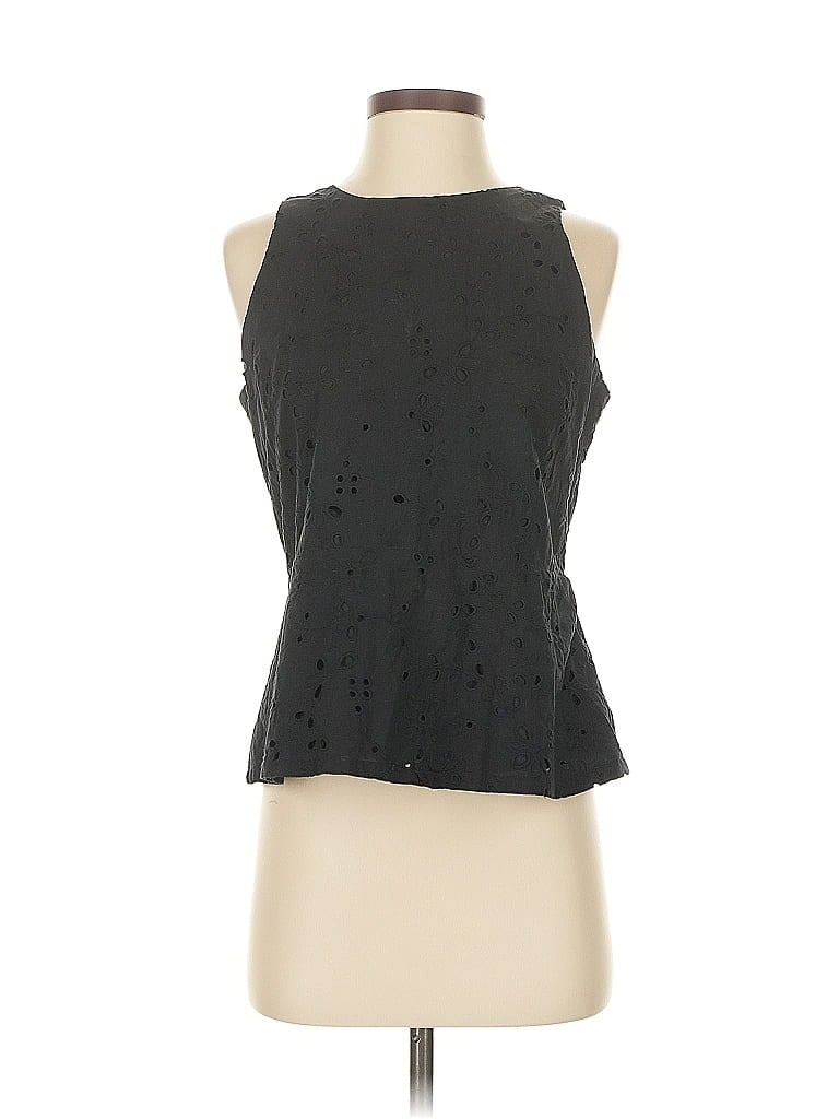 ANN TAYLOR Pre-owned Sleeveless Blouse In Black