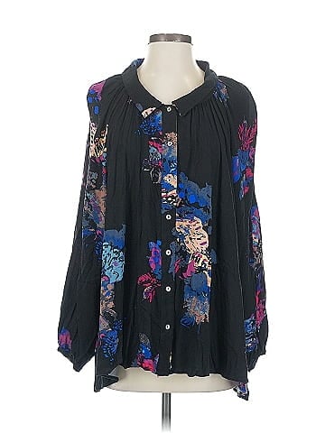 Free People Long Sleeve Blouse (view 1)