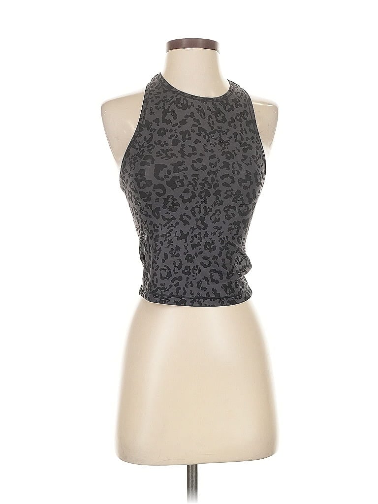 Click to view more detailed imagery on our partner's website Pre-owned Athleta Tank Top Gray Print Pattern Tops