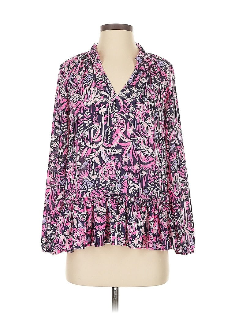 LILLY PULITZER Pre-owned 3/4 Sleeve Blouse In Pink