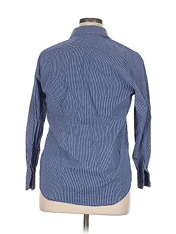 Jones New York Long Sleeve Button-Down Shirt (view 2)