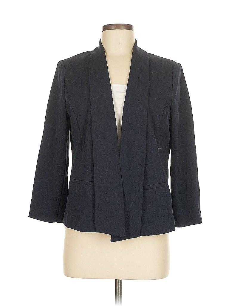 Pre-owned Anne Klein Blazer Jacket In Gray