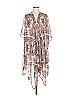 Xhilaration Orange Kimono Size Med - Lg - photo 1