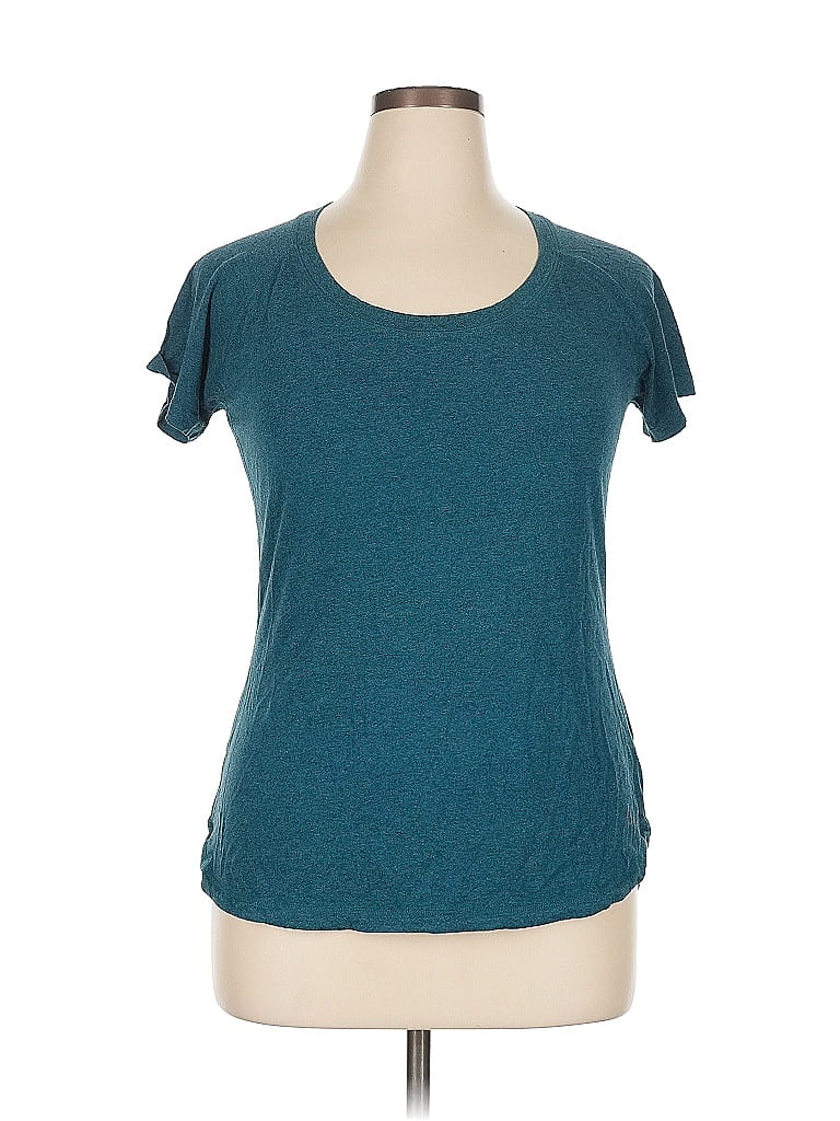 Pre-owned Calia By Carrie Underwood Short Sleeve T-shirt In Blue