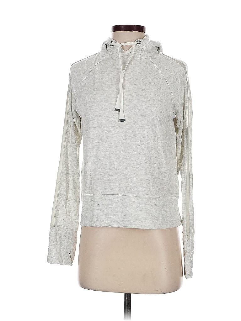 Pre-owned Athleta Sweatshirt In Gray