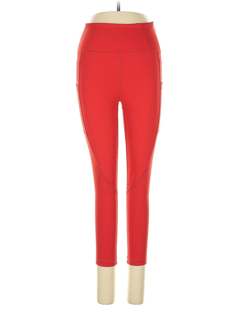 Pre-owned Zyia Active Active Pants In Red