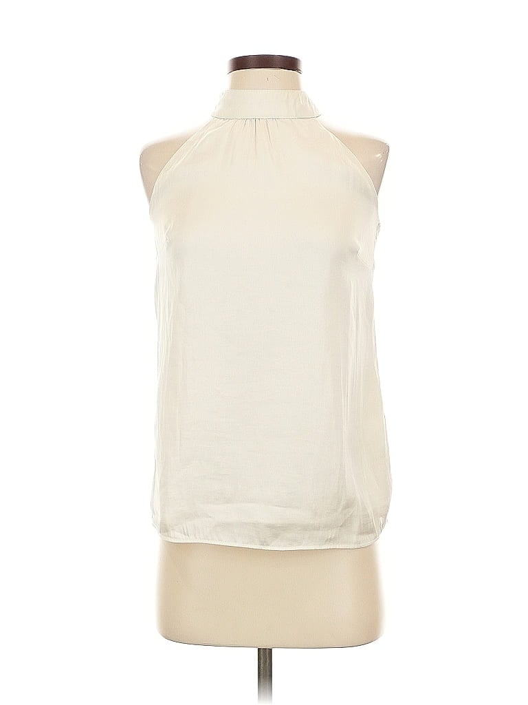 Click to view more detailed imagery on our partner's website Pre-owned Talbots Sleeveless Blouse In White