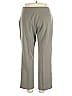 Fabrizio Gianni Solid Gray Casual Pants Size 14 - photo 2