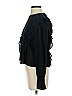 Zara 100% Polyester Black Long Sleeve Blouse Size S - photo 5