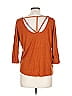 Papermoon Orange 3/4 Sleeve Top Size L - photo 2