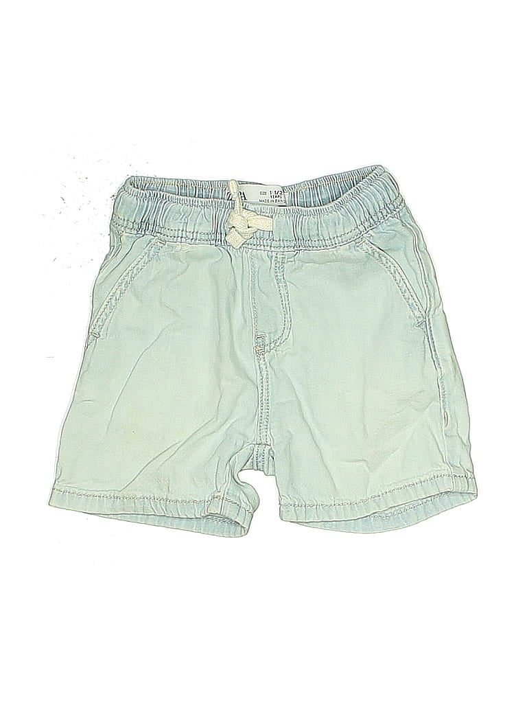 Click to view more detailed imagery on our partner's website Pre-owned Zara Kids' Denim Shorts In Blue