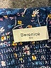 Berenice 100% Viscose Floral Blue Long Sleeve Blouse Size EU 36 / US 6 - photo 6