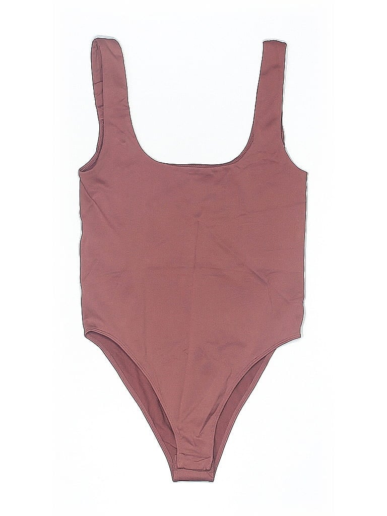 Pre-owned A New Day Bodysuit In Burgundy