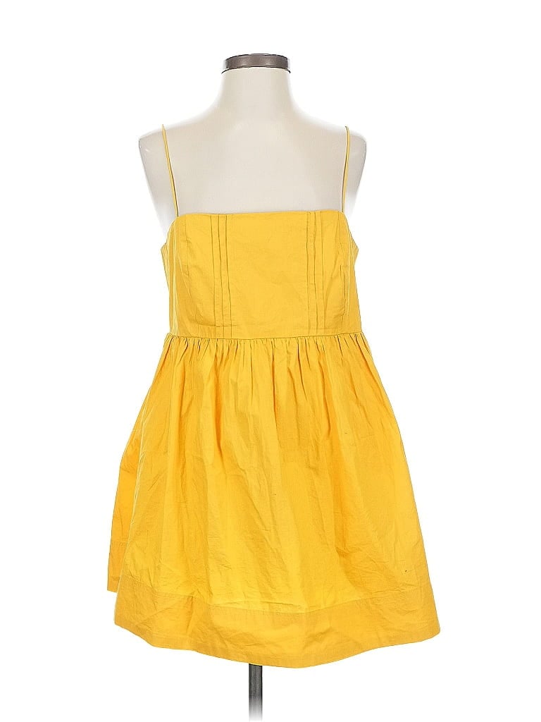 MAEVE BY ANTHROPOLOGIE Pre-owned Casual Dress In Yellow