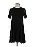 BCBGeneration Solid Black Casual Dress Size XS - photo 1
