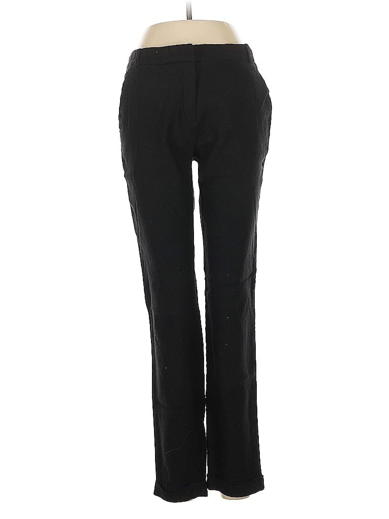 Pre-owned Massimo Dutti Wool Pants In Black