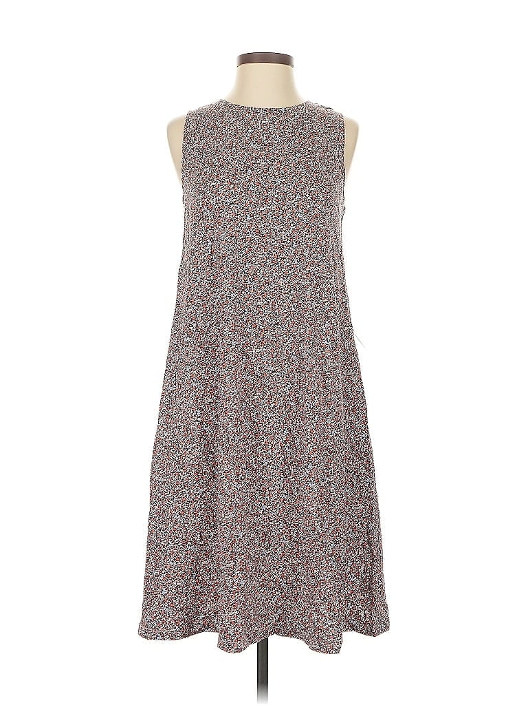Pre-owned Ann Taylor Loft Outlet Casual Dress In Gray