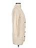 Wallace 100% Cotton Ivory Tan Cardigan Size XS - photo 4