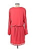 Three Eighty Two 100% Polyester Solid Red Casual Dress Size M - photo 2