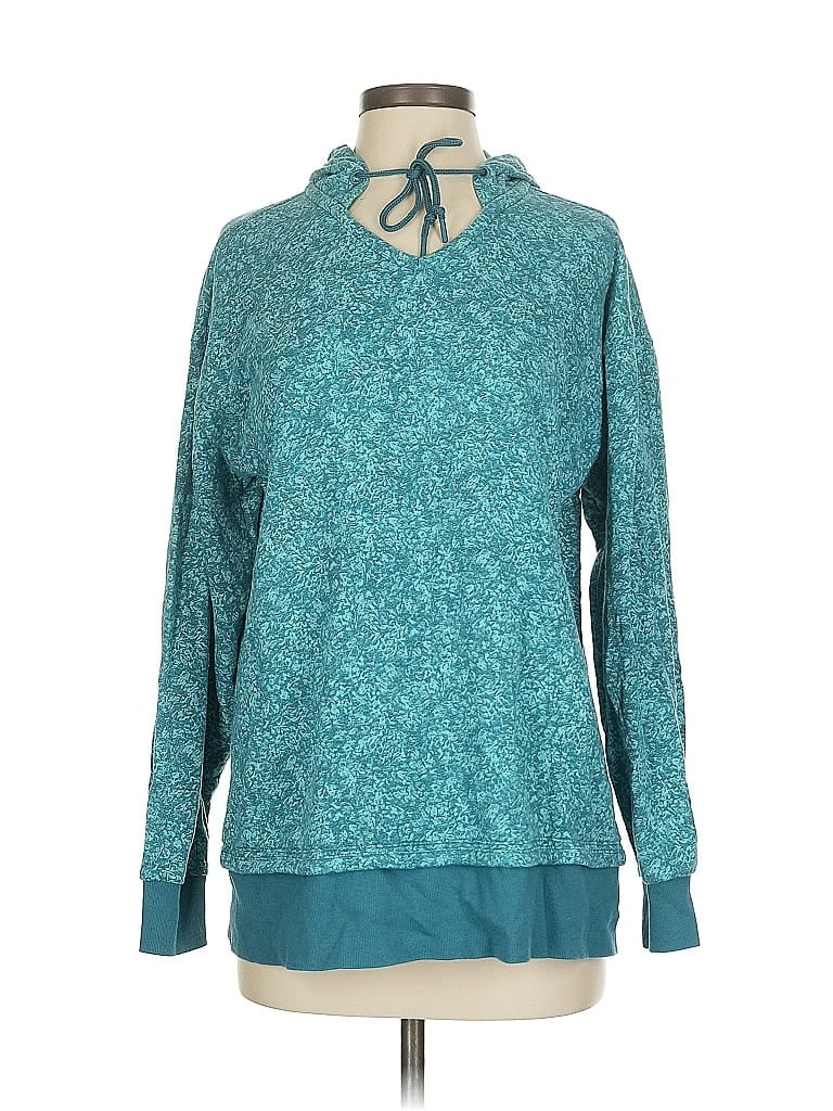 Pre-owned Athleta Pullover Sweater In Blue