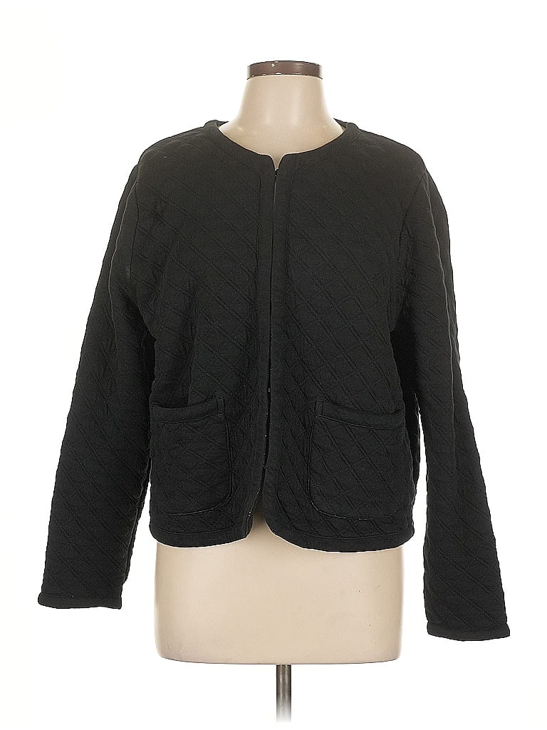 Pre-owned J.crew Factory Store Jacket In Black