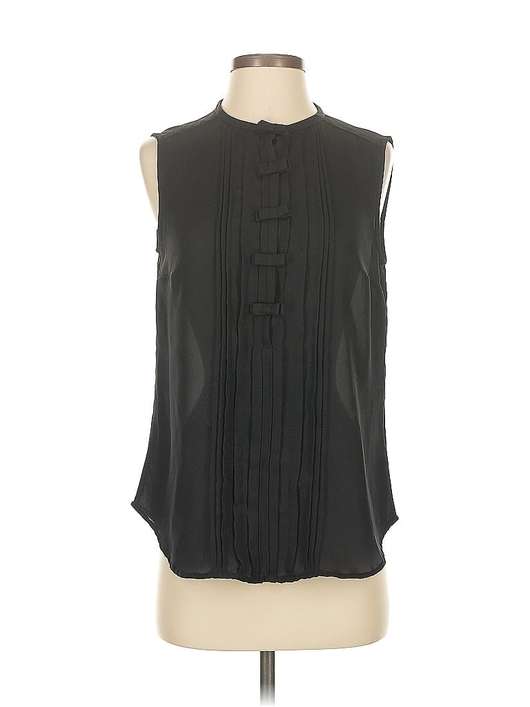 Pre-owned Lauren Conrad Sleeveless Blouse In Black