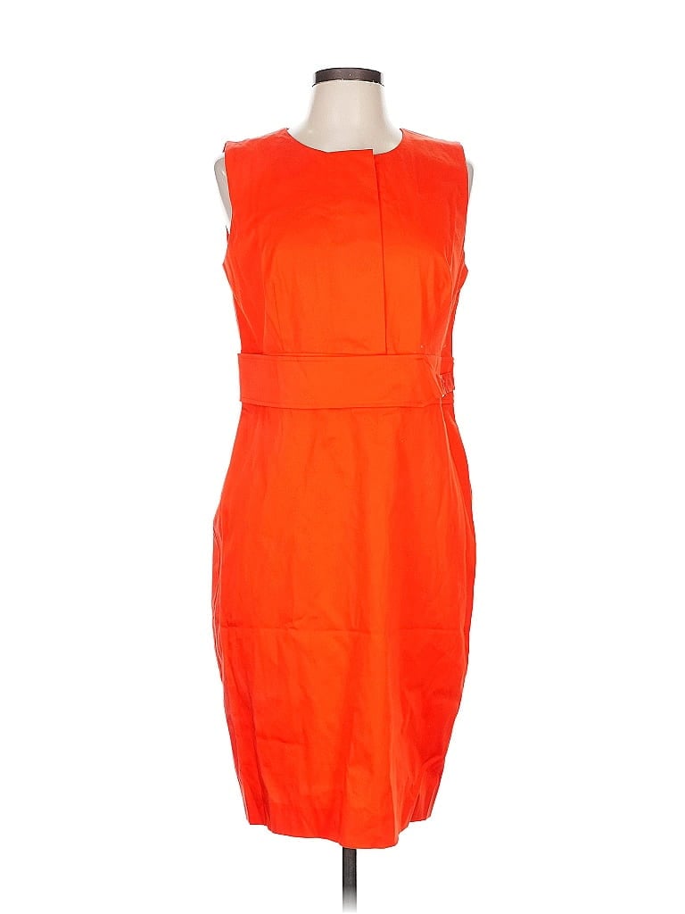Click to view more detailed imagery on our partner's website Pre-owned Donna Karan Cocktail Dress In Orange