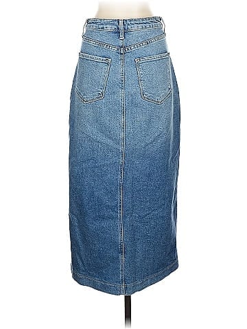 Just Black Denim Skirt (view 2)