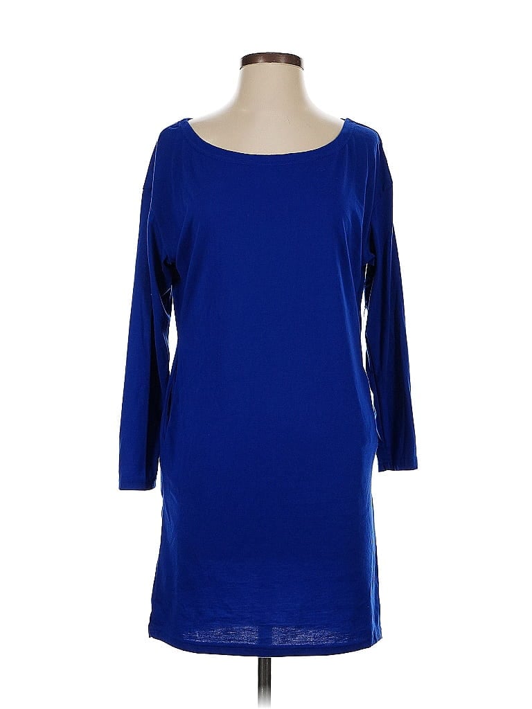 Pre-owned Shein Casual Dress In Blue
