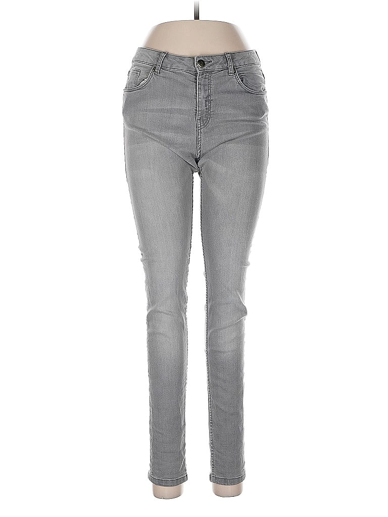 Pre-owned H&m Jeans In Gray