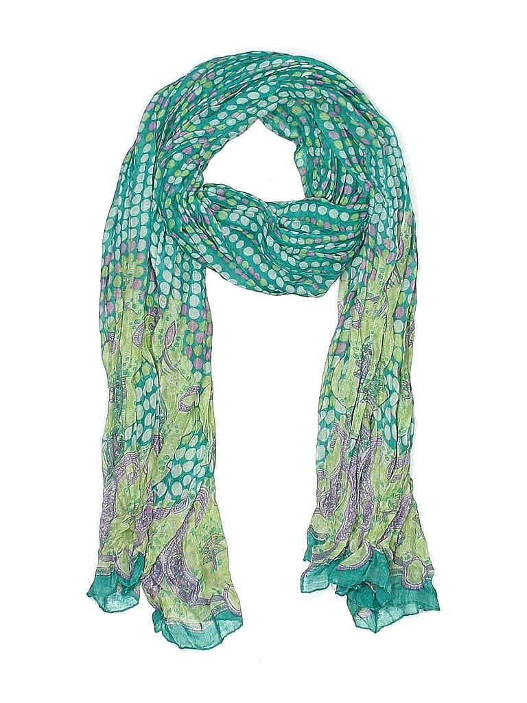 Pre-owned Unbranded Scarf In Blue