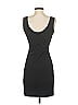 Aqua Solid Black Cocktail Dress Size S (estimated) - photo 2