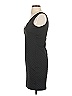 Aqua Solid Black Cocktail Dress Size S (estimated) - photo 5