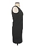 Aqua Solid Black Cocktail Dress Size S (estimated) - photo 4