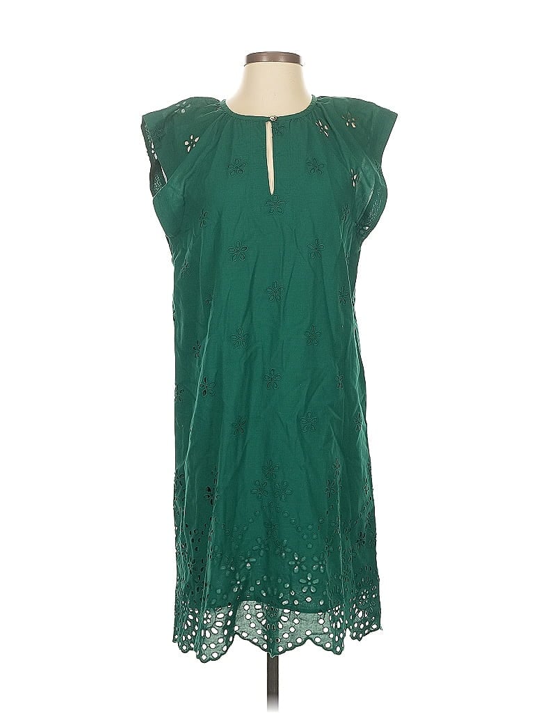 Pre-owned Ann Taylor Loft Cocktail Dress In Green