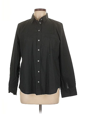 J.Crew Factory Store Long Sleeve Button-Down Shirt (view 1)