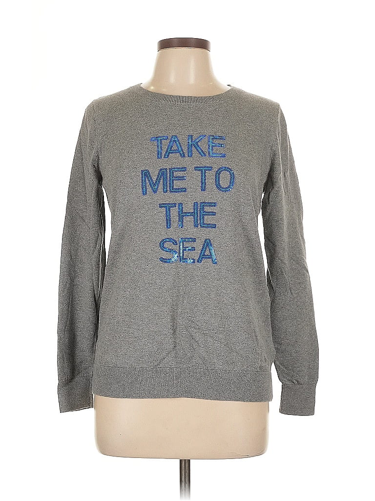 Pre-owned Old Navy Sweatshirt In Gray