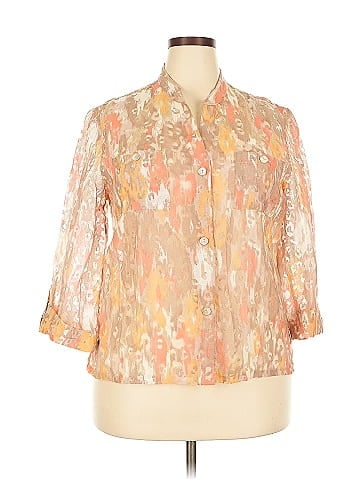 Ruby Rd. 3/4 Sleeve Blouse (view 1)