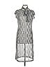 Missoni Chevron-herringbone Silver Black Casual Dress Size EU (IT) 46 / US 10 - photo 1