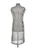 Missoni Chevron-herringbone Silver Black Casual Dress Size EU (IT) 46 / US 10 - photo 2