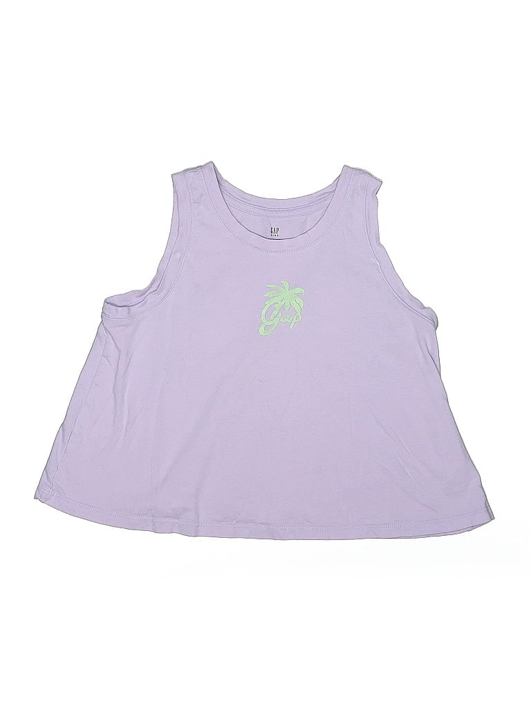 Click to view more detailed imagery on our partner's website Pre-owned Gap Kids' Sleeveless T-shirt In Purple