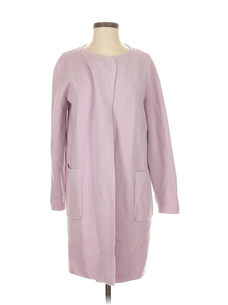 Pre-owned J.crew 365 Cardigan Sweater In Purple