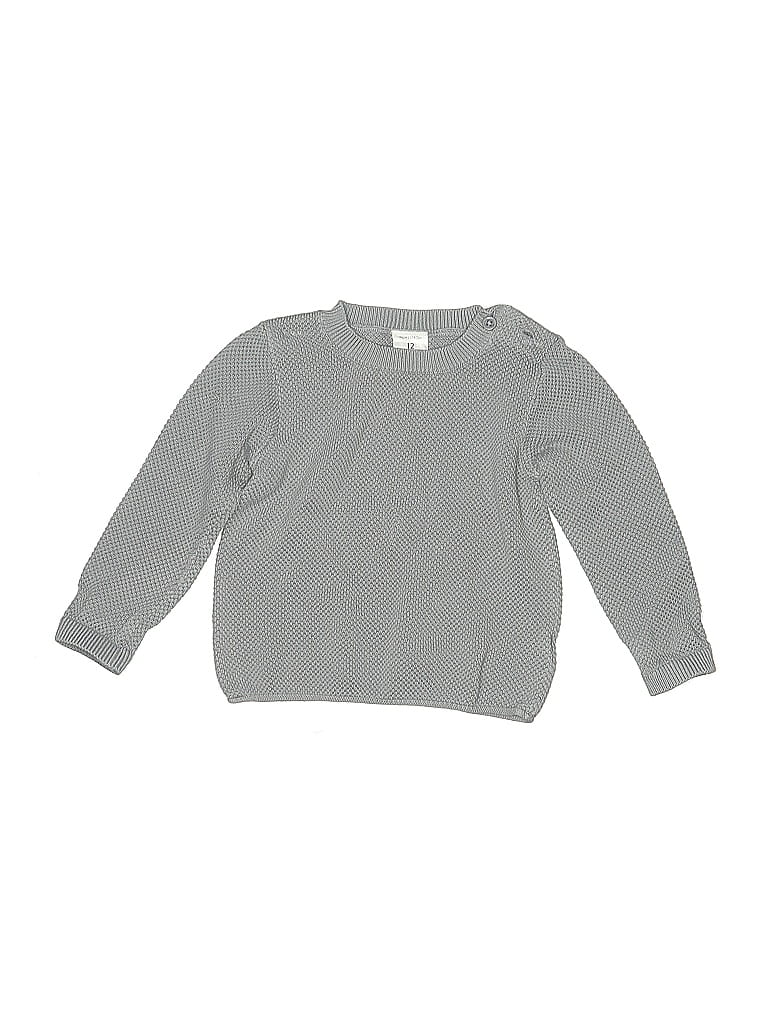 Pre-owned Nordstrom Babies' Pullover Sweater In Gray