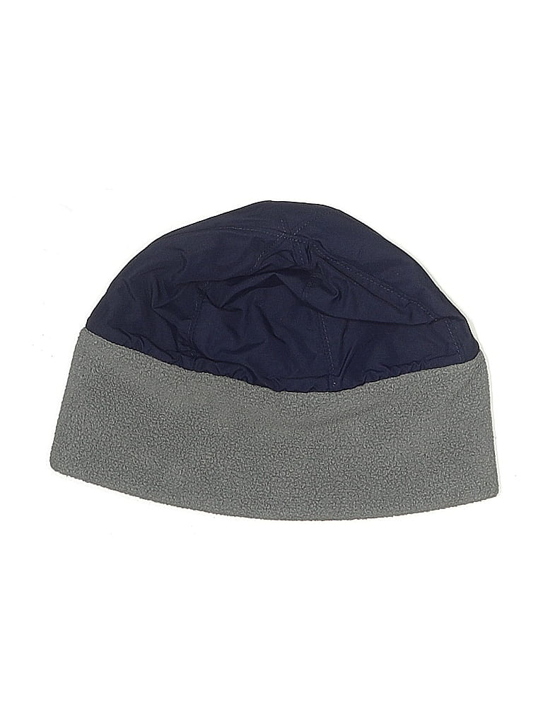 Pre-owned Lands' End Beanie Hat In Blue