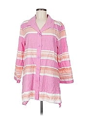 Habitat 3/4 Sleeve Button Down Shirt