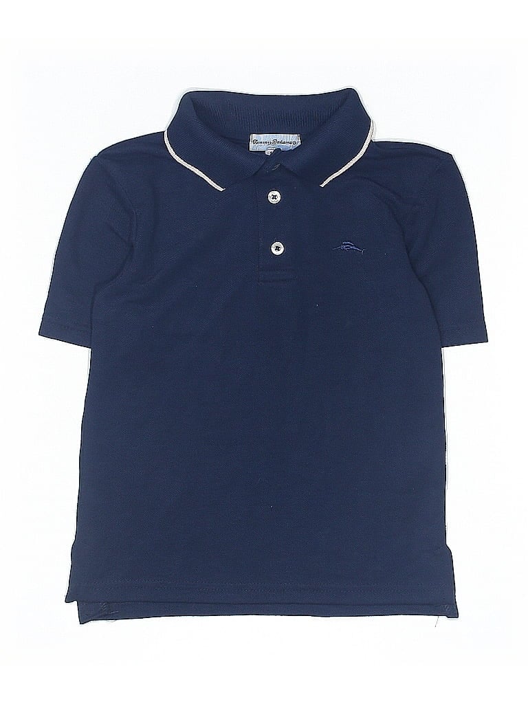 Pre-owned Tommy Bahama Kids' Short Sleeve Top Blue Tops